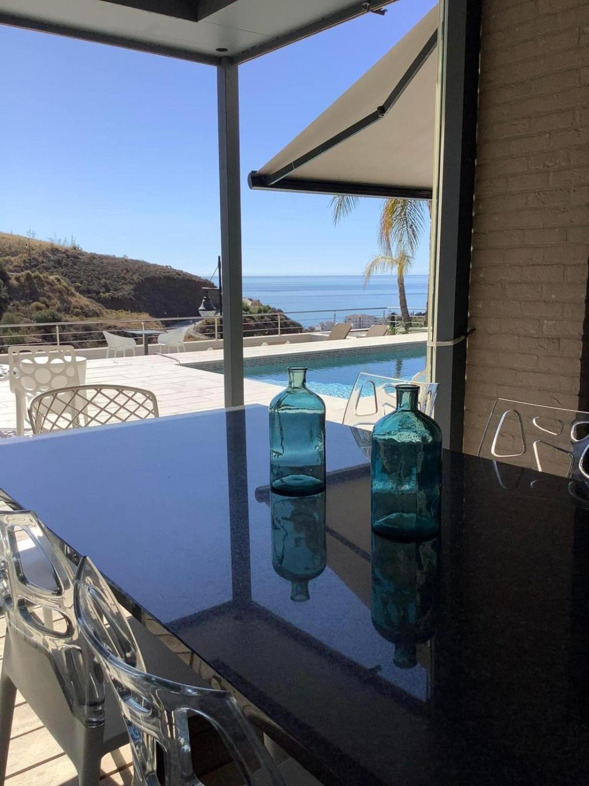 Villa Casapalmera Torrox Costa Bagian luar foto