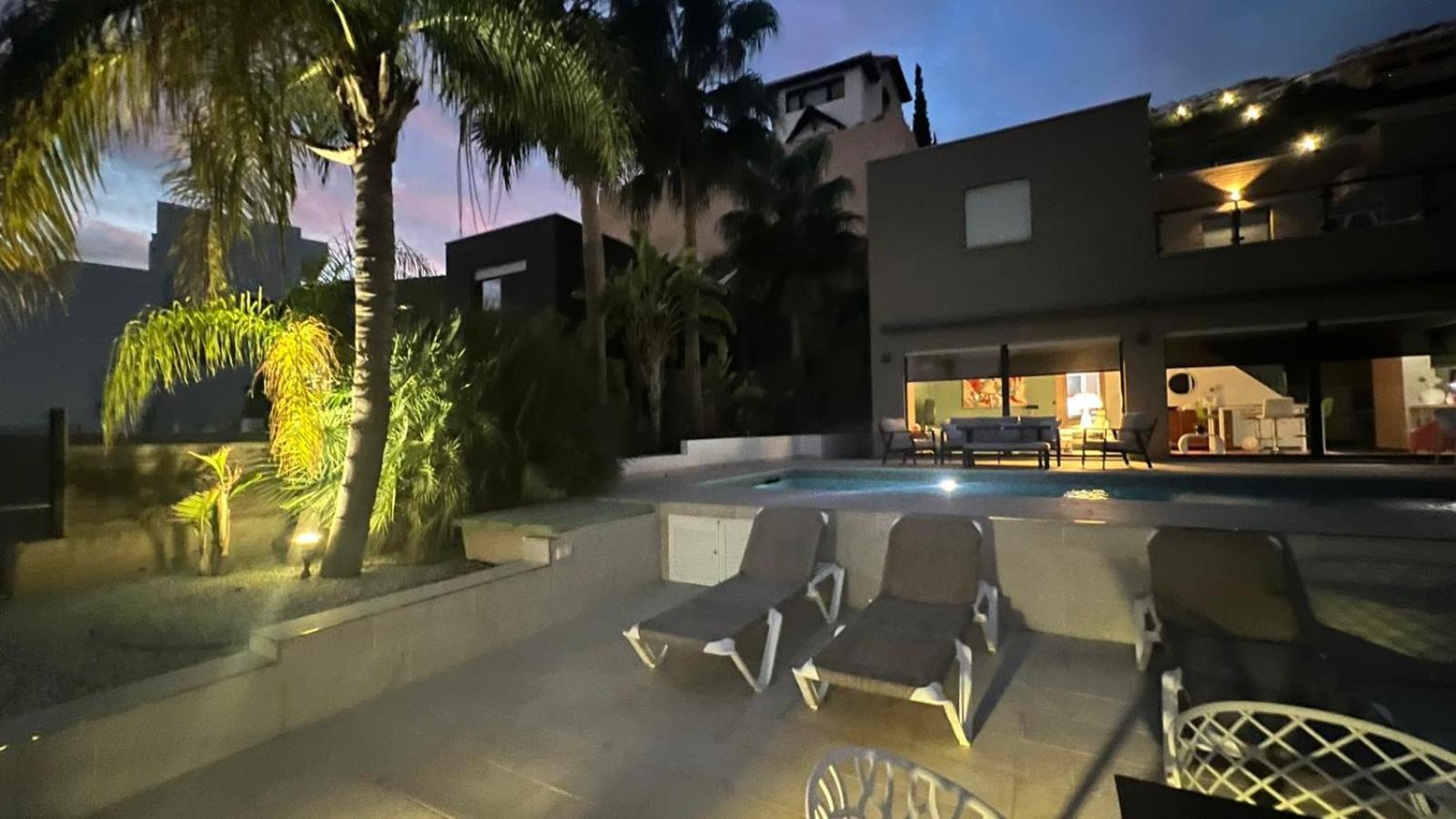Villa Casapalmera Torrox Costa Bagian luar foto