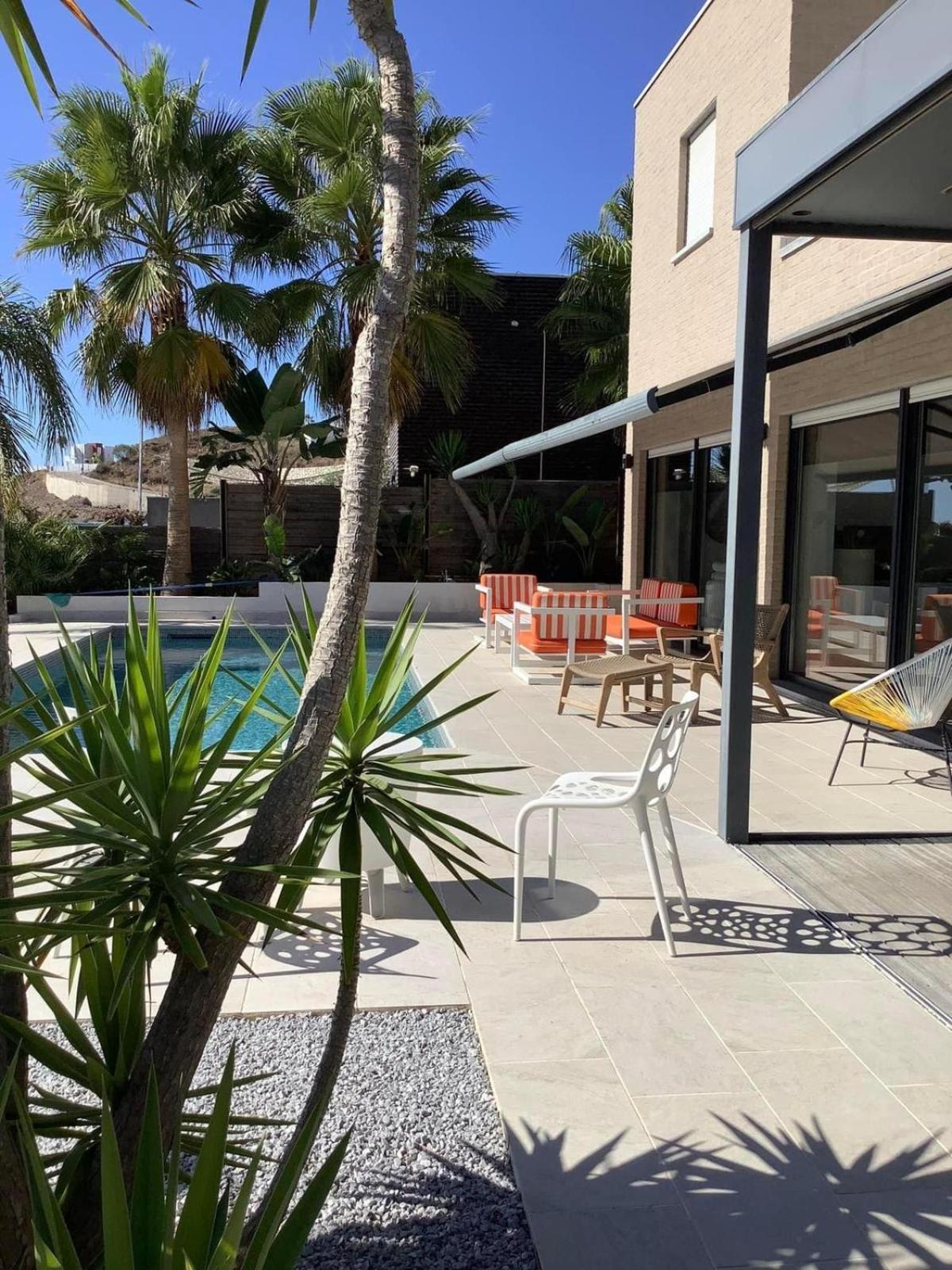 Villa Casapalmera Torrox Costa Bagian luar foto